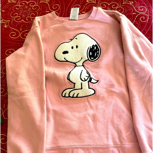 SNOOPY Pink Sweatshirt - Picture 4 of 11